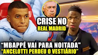 🚨 EITA! Olha a CRISE NO REAL MADRID “VINI E MBAPPÉ SÃO PROBLEMA PARA ANCELOTTI”