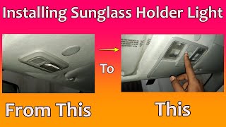 Installing Sunglass Holder With Interior Light💡 | On Tata Altroz