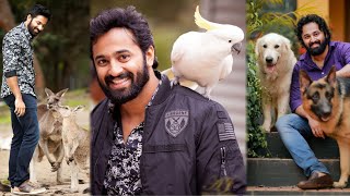 Unni Mukundan Loves Animals and Birds | Animals Lover | Birds Lover | World Animals Day