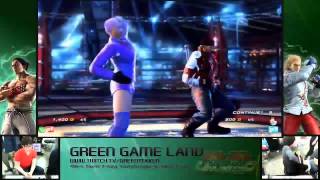 Tekken Tag 2 Unlimited Knee (Bob/Paul/Anna) vs Moreureu (Xiao/Jaycee)