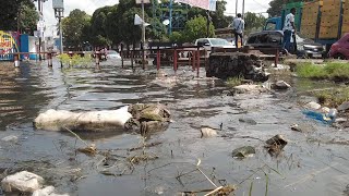 😭😭 INONDATION | Fleuve Congo déborde à la BRALMA , CITE DU FLEUVE, POMPAGE, MBUDI | RDC-KINSHASA