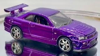 John316diecast Hot Wheels RLC 2020 membership R34 Skyline