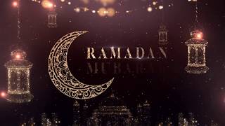 After Effects Template - Ramadan & Eid Neon Gold Light Greetings Promo HD ( Free Download )