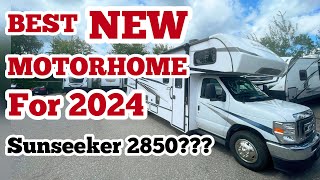 Best NEW Class C Motorhome 2024: Forest River Sunseeker 2850???