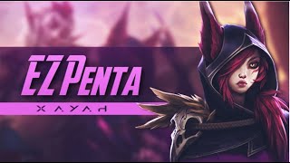 Insane Xayah PentaKill #shorts #LoL