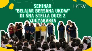 Workshop Kelompok Studi Pajak UKDW Belajar bersama SMA Stella Duce 2 Yogyakarta