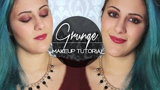 🍁 Makeup Autunnale : Trucco Grunge Rosso Scuro 🍁