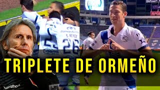 Triplete de Santiago Ormeño en partido del Puebla vs Juárez, ¿Gareca lo Convocara?