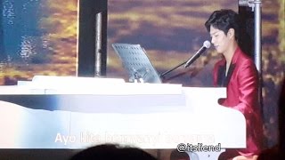 170113 Park Bo Gum 박보검 singing Don't Worry ~ Reply 1988 OST ~ Fan Meeting in Jakarta