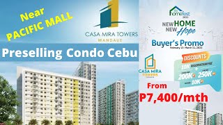 Casa Mira Mandaue Cebu City Condo Promo Deals with Price Near THE MANDAUE GLOBAL CITY (#shorts)