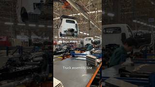 Efficiency in Motion: Exploring the Fascinating World of Truck Assembly Lines #shorts #manufacturing