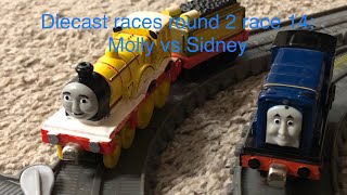 Diecast races round 2 race 14: Molly vs Sidney