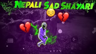 Nepali Sad Shayari || Free Fire Montage– Free Fire Edited