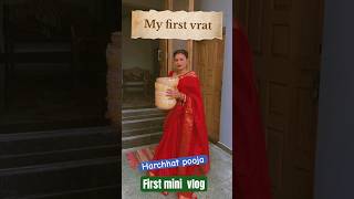 Mini Vlog: Har chhath  Pooja Celebration Frist Time Experience #shorts #youtubeshorts #minivlog