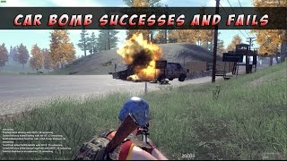 H1Z1: KOTK - Car Bombs Kills Success and Fails!