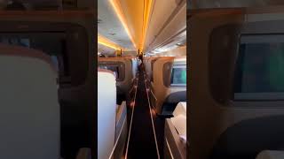 Inside Singapore Airlines #singaporeairlines #travelshorts #airport #airplane #airlines #sq447