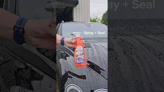 Easy spray on rinse off protection in seconds! SONAX Spray & Seal available on Autogeek.com