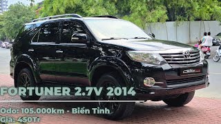 Fortuner 2.7V 4x2 2014 | Mẫu 7 Chỗ Gầm Cao Giá Rẻ | Chỉ 4xxTr