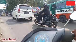 Jalan Jalan Keliling Kota Cimahi Naik Supra X #suprax125holic