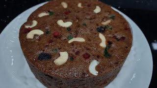 Plum Cake || Christmas Special || Non Alcoholic || Green Garnish Recipes || #Christmas , #PlumCake