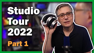 Studio Tour 2022 Part 1: Computer and audio setup