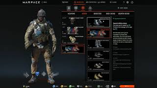 Warface Eu Inventory&Statistics