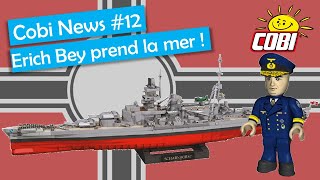 Cobi News 2020 #12 :  Erich Bey et le croiseur de bataille Scharnhorst ! (Lego compatible WW2, WOW)