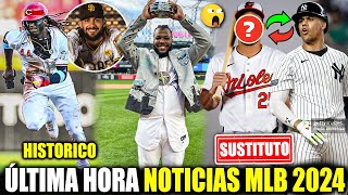 YANKEES CONSIGUE SUSTITUTO de SOTO? ELLY DE LA CRUZ HACE HISTORIA! VLADDY JR GANA PREMIO! TATIS! MLB