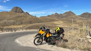 Quines-San Francisco-Trapiche en moto (KLR 650). Ruta 9. Provincia de San Luis. Argentina. 1 ago 22