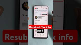 resubmit tax info kya hai 2024 | youtube tax information 2024 | us tax info google adsense