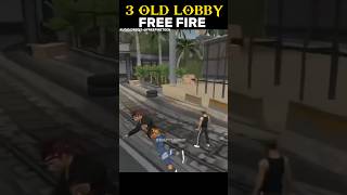 TOP 3 OLD 😱 LOBBY IN FREE FIRE 😳! #trending #freefire #youtube #totalgaming