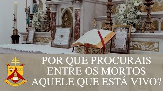 Por que procurais entre os mortos aquele que está vivo? - Homilia do Domingo de Páscoa