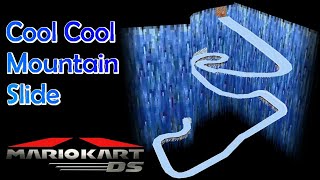 Cool Cool Mountain Slide in Mario Kart DS | 1080p