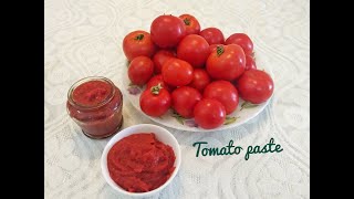 Tomato Paste | How to make Tomato Paste | Ketchup | Tomato Paste Recipe  | Red & Thick Tomato Paste