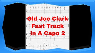 Old Joe Clark Track Fast Tempo Key A