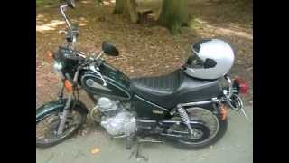 Yamaha SR125 new bike, first tour, first break September 2012