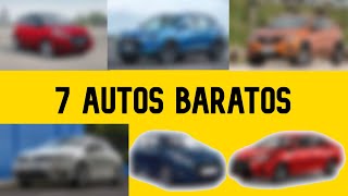 7 AUTOS BARATOS en MEXICO para 2022 I 🔥ALTA FIABILIDAD🔥