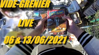 VIDE-GRENIER LIVE DES 06 & 13 JUIN 2021, les premiers de cette année !