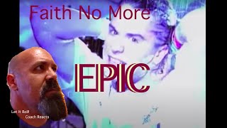 Coach Reacts: Faith No More "EPIC"  but did the fish survive this epic cutting edge song / video!!!