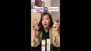 Chị KHONGCOSON Official | So sánh Kem chống nắng Eucerin Oil Control vs Cocoon bí đao