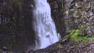 Njupeskär Wasserfall