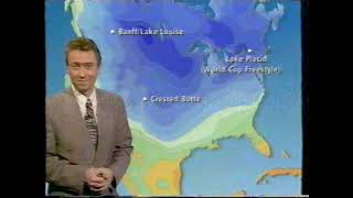 BBC2 Weather and continuity 04/01/1996