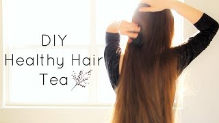 DIY Tea Rinse for Healthy Hair