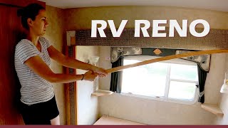 RV Bedroom Renovation in our 5th Wheel - Demo Day - Part 1