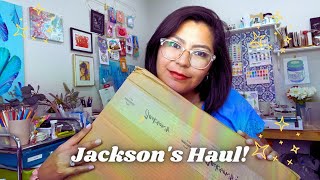 Jackson's Haul! Old Holland Watercolors, Holbein Colored Pencils, Art Supplies Haul!