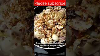 Easy Garlic Mushroom /5 min recipe #viral #shorts #winter #trending