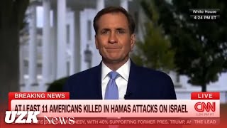 John Kirby breaks down in tears during CNN Interview on Israel 🤷‍♂️