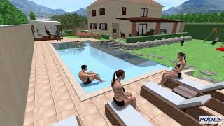 RS Piscine GROUP Progettazione 3D piscina privata