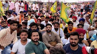 Youth Kissan Union Dharna Rally Bhaana Sidhu Korala Maan Gulab Sidhu #Bycott