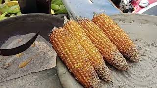 Imran Khan Challi Wala ( Corn ) at Iqbal Chowk Ghulam Muhammad Abad Faisalabad